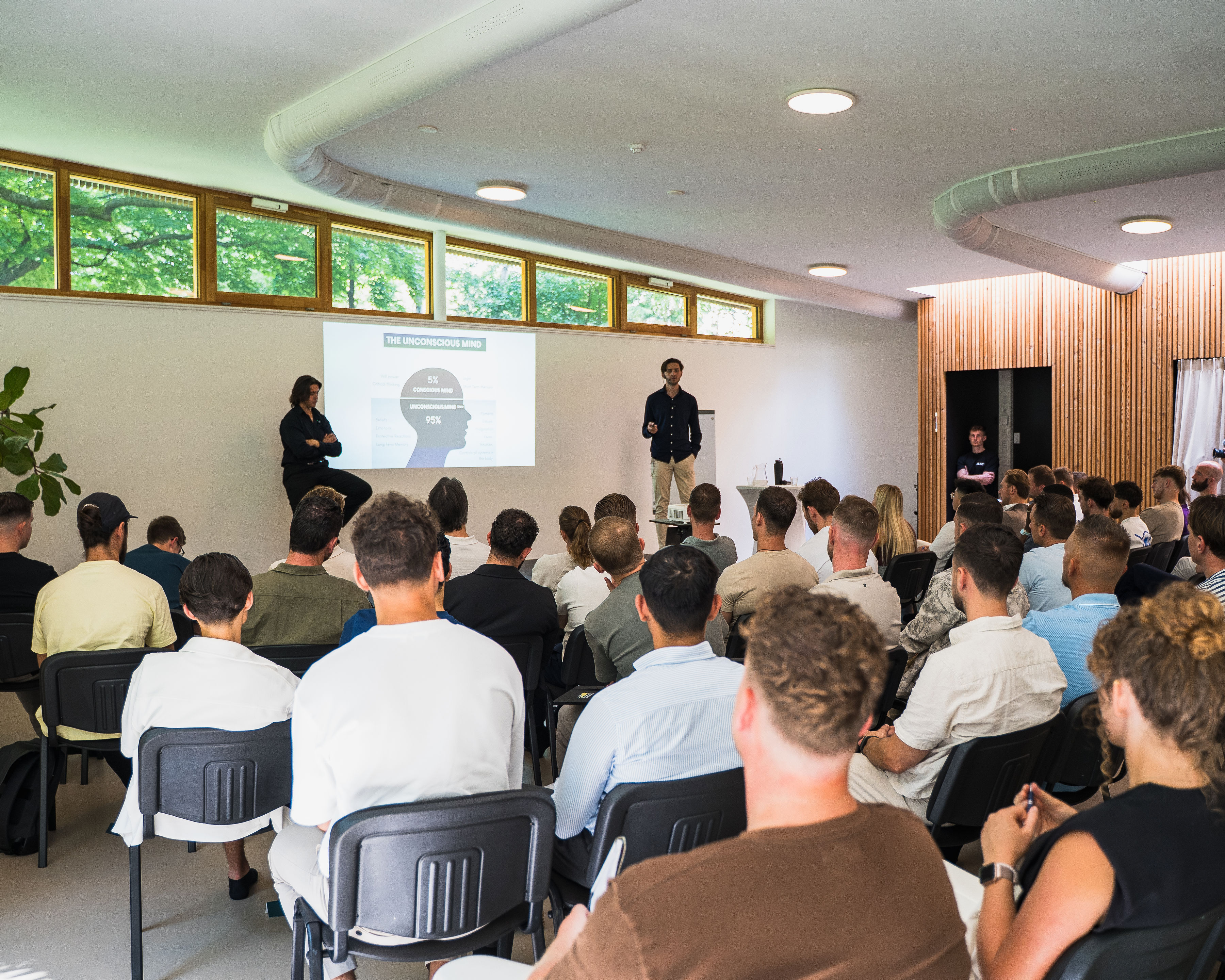 Presentatie volle zaal