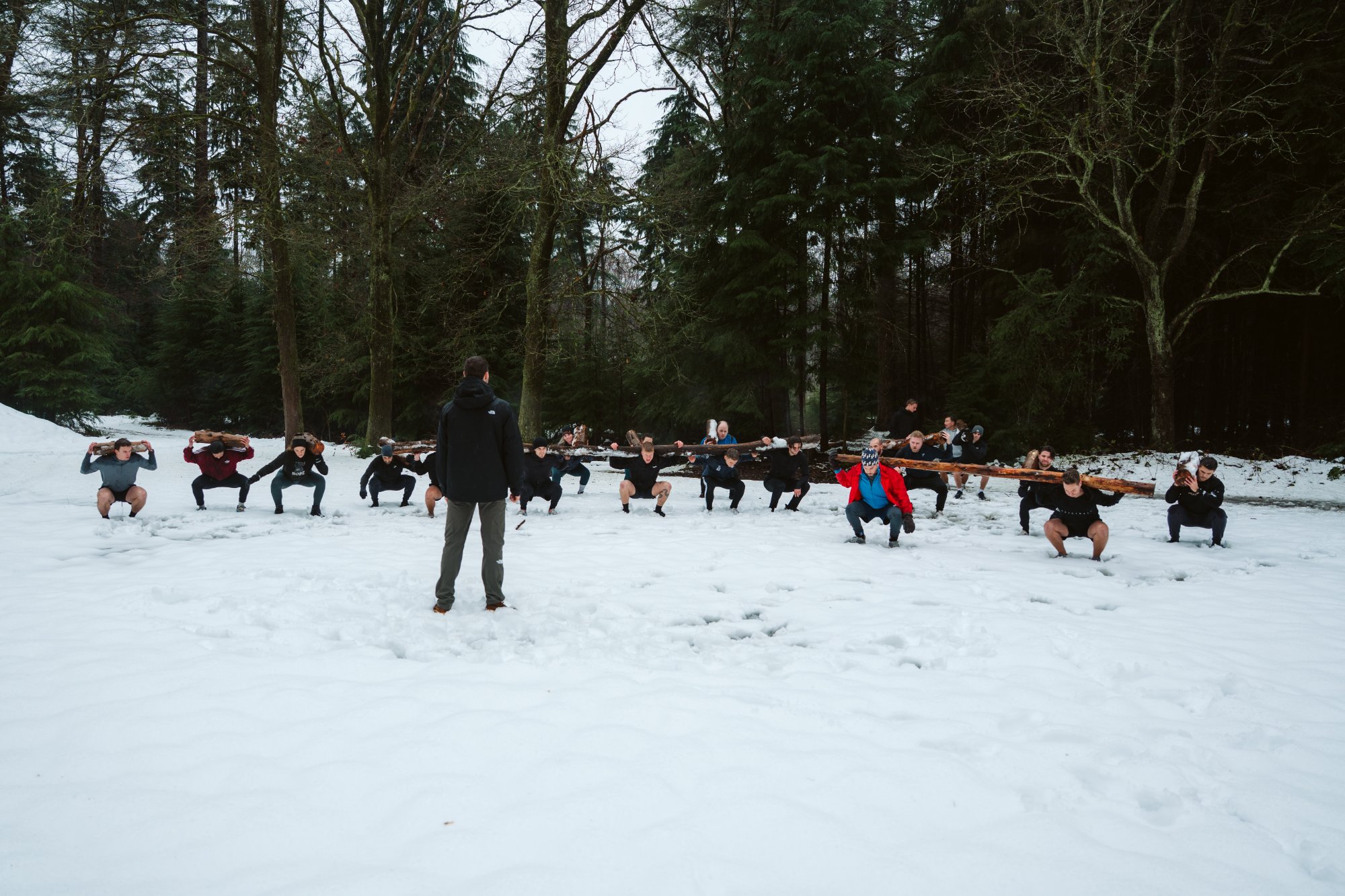 Bootcamp in de sneeuw
