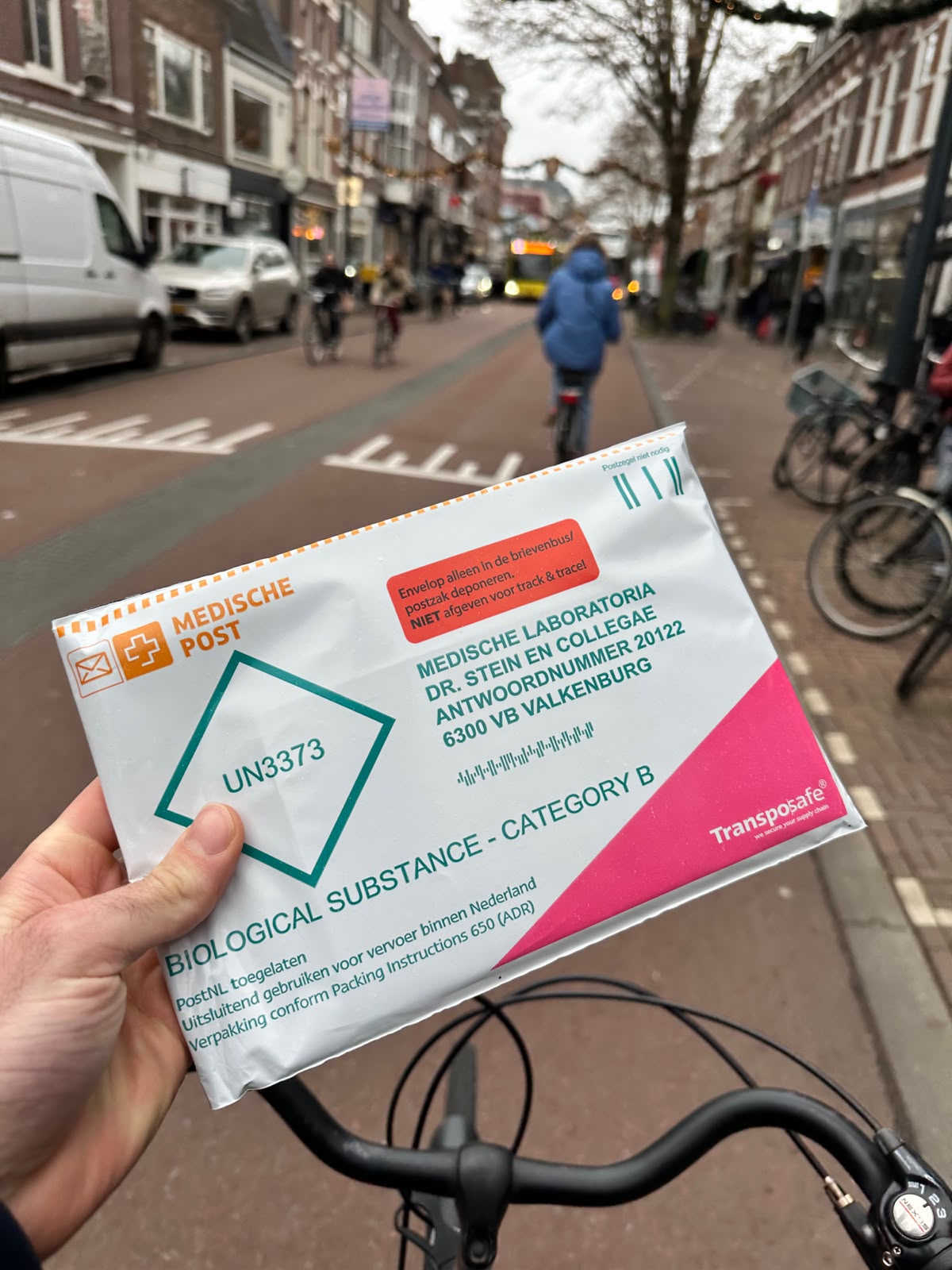 De bloedwaardentest die je thuis doet en per medische post terugstuurt